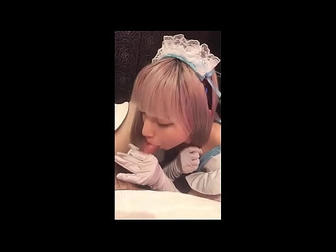 ❤️ 日本偶像[mayuka]，法国女仆装，第一部分，口交和用乳液打飞机 ️ Sluts。at zh-cn.pornburst.ru